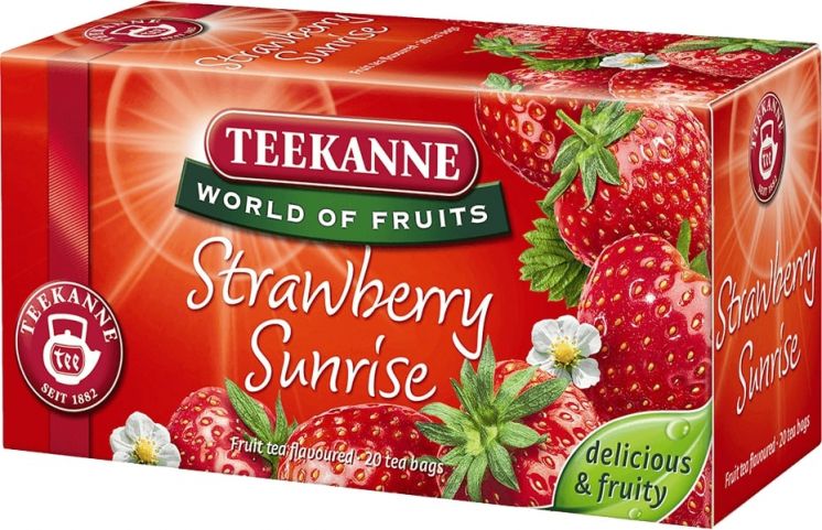 TEEKANNE herbata owocowa Strawberry Sunrise 20tb