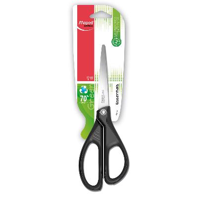 Nożyczki maped essentials green Asymetryczne 21cm