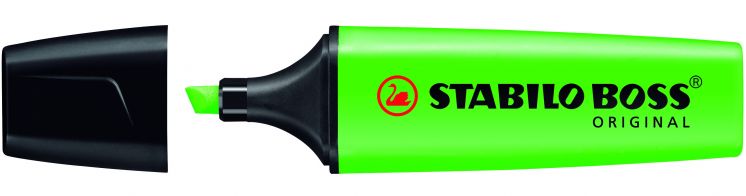 Zakreślacz STABILO BOSS fluorescencyjny zielony