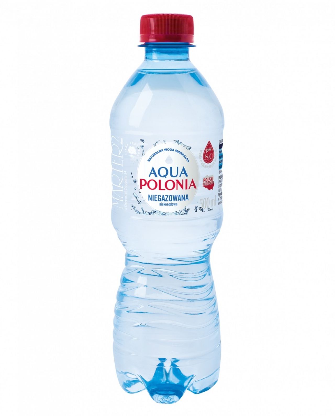 Woda AQUA POLONIA niegazowana 0,5l /12/ BEZ KAUCJI